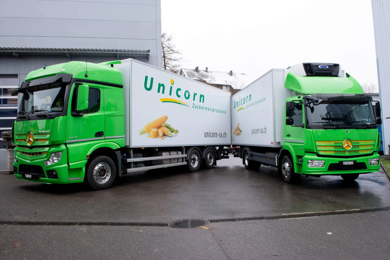 Unicorn Logistik-Fahrzeuge